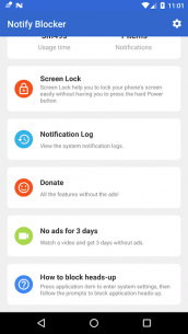 Notification Cleaner & Blocker & Screen Lock 2.3.1 Apk for Android 2