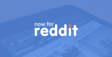 now for reddit cover