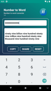 Number to word convert offline 1.4 Apk for Android 2