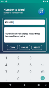 Number to word convert offline 1.4 Apk for Android 3