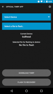 Official TWRP App 1.22 Apk for Android 2