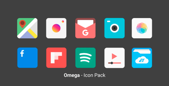 omega icon pack cover