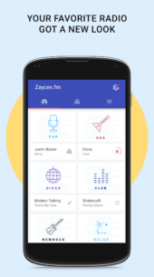 Zaycev.fm Listen online radio (PREMIUM) 3.2.0 Apk for Android 2