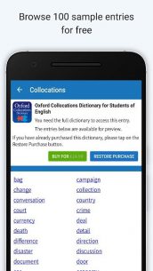 Oxford Collocations Dictionary 1.0.11 Apk for Android 1
