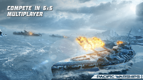 Pacific Warships: Naval PvP 1.1.26 Apk + Mod for Android 2