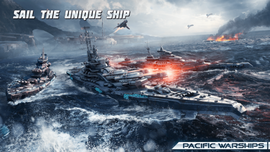 Pacific Warships: Naval PvP 1.1.26 Apk + Mod for Android 3
