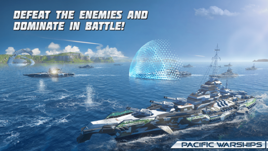 Pacific Warships: Naval PvP 1.1.26 Apk + Mod for Android 5