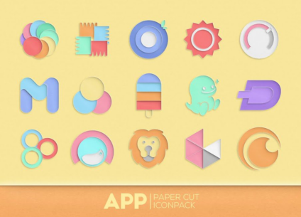 PaperCut Iconpack 2.7 Apk for Android 4