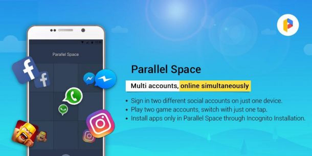 Parallel Space – Multiple accounts & Two face 4.0.9090 Apk for Android 5