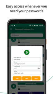 Password Manager Pro 7.4 Apk for Android 3