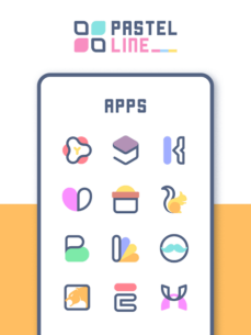 PastelLine IconPack 2.4 Apk for Android 5