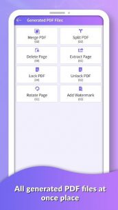 PDF Utility – Merge, Split, Delete, Extract & Lock 1.2 Apk for Android 4