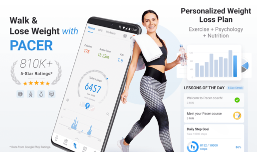 Pacer Pedometer & Step Tracker (PREMIUM) 11.4.1 Apk for Android 1