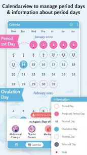 Period Tracker: Ovulation Calendar & Fertile Days 1.6 Apk for Android 5