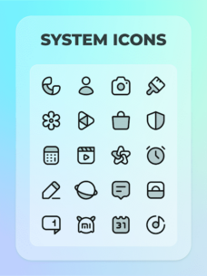 PHANTOM BLACK: Two tone icons 2.0 Apk for Android 3