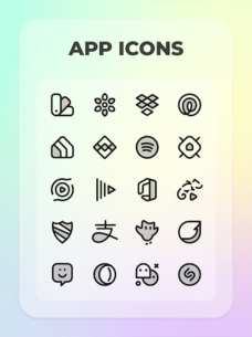 PHANTOM BLACK: Two tone icons 2.0 Apk for Android 4