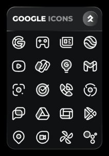 PHANTOM WHITE: Two tone icons 2.0 Apk for Android 1