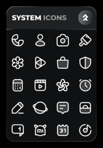 PHANTOM WHITE: Two tone icons 2.0 Apk for Android 3