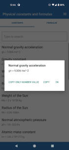 Physical constants and formulas 2.0.1 Apk for Android 2