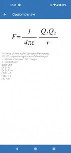 Physical constants and formulas 2.0.1 Apk for Android 4