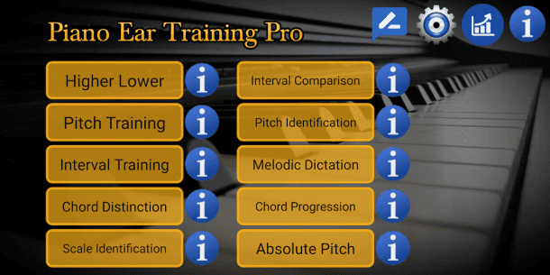 Piano Ear Training Pro 140 Apk for Android 1