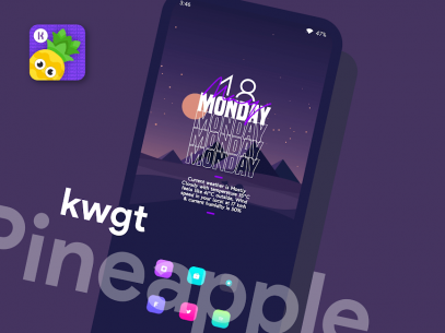 Pineapple KWGT 4.8 Apk for Android 4