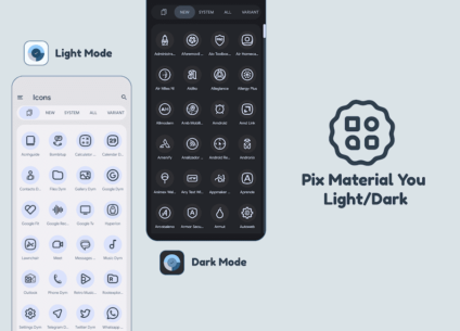 Pix Material You Light/Dark 3.6 Apk for Android 1