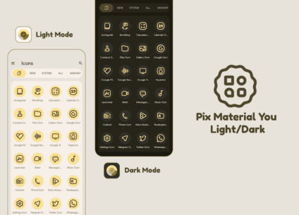 Pix Material You Light/Dark 3.6 Apk for Android 3