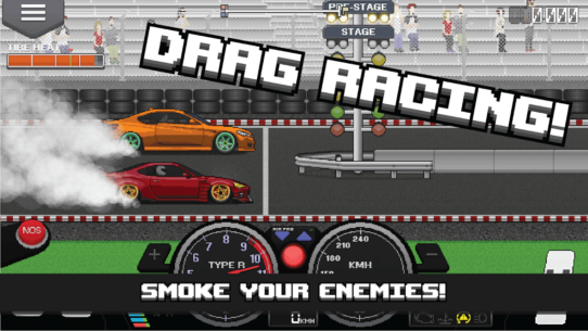 Pixel Car Racer 1.2.5 Apk + Mod for Android 1