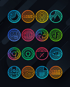 Pixel Net – Neon Icon Pack 2.1 Apk for Android 5