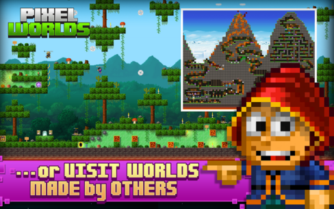 Pixel Worlds: MMO Sandbox 1.7.60 Apk + Mod for Android 5