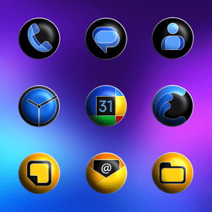 Pixly Fluo 3D – Icon Pack 3.1 Apk for Android 2