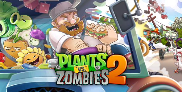 plants vs zombies 2 hd android cover