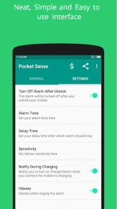 Pocket Sense – Anti-Theft & Don't touch alarm (PRO) 1.0.17 Apk for Android 2