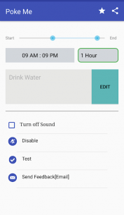 Poke Me – Water Drink Reminder 1.4 Apk for Android 1