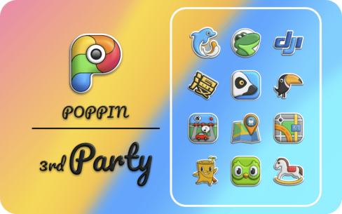 Poppin icon pack 2.6.3 Apk for Android 5