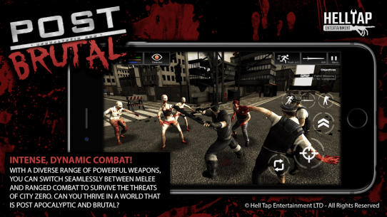 Post Brutal: Zombie Action RPG  Apk + Mod for Android 2