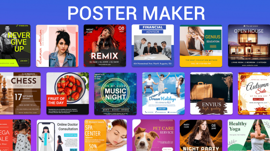 Poster Maker Flyer Maker 2021 free graphic Design (PREMIUM) 7.0 Apk for Android 1