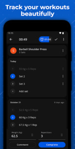 Progression – Workout Tracker (PRO) 5.2.1 Apk for Android 1