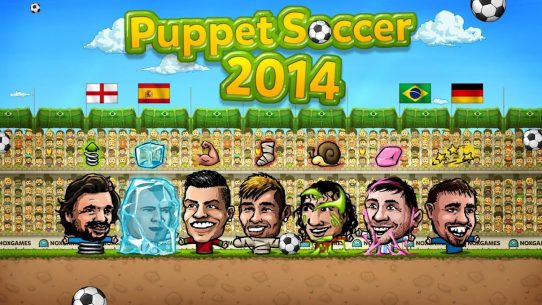 ⚽Puppet Soccer 2014 – Big Head Football 🏆 3.1.6 Apk + Mod for Android 4