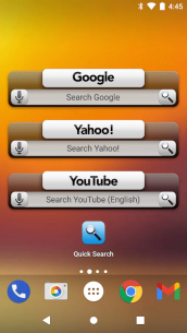 Quick Search Widget 🔍 5.0 Apk for Android 1