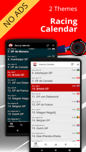Racing Calendar 2020 (No Ads) 3.3 Apk for Android 1