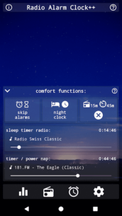 Radio Alarm Clock++ (clock radio and radio player) 5.4.0 Apk for Android 1