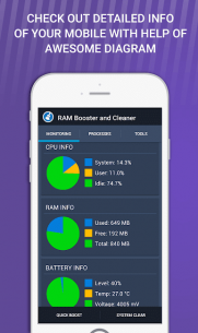RAM Booster and Cleaner 1.1 Apk for Android 2