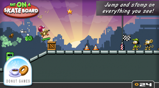 Rat On A Skateboard 1.25 Apk + Mod for Android 2