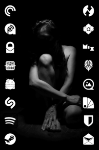 Raya Black Icon Pack 100.0 Apk for Android 4