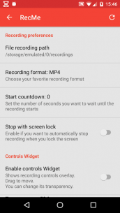 RecMe Screen Recorder (PRO) 2.7.0d Apk for Android 4