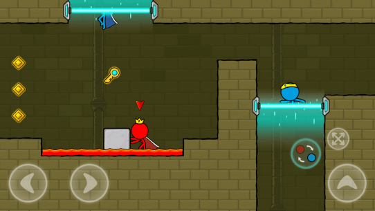 Red and Blue Stickman : Animation Parkour 1.3.5 Apk + Mod for Android 4