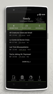 Reedy. Intelligent reader (PRO) 3.2.4 Apk for Android 1