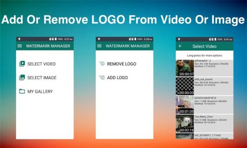 Remove & Add Watermark 3.3 Apk for Android 1
